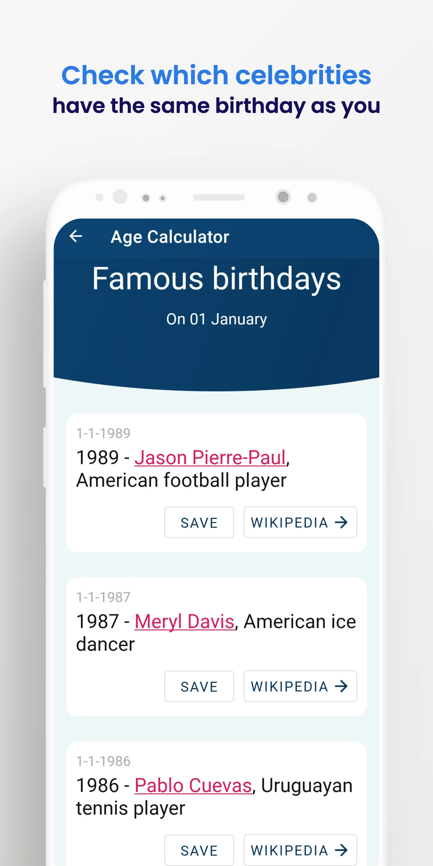 Age Calculator - Date of Birth screenshot