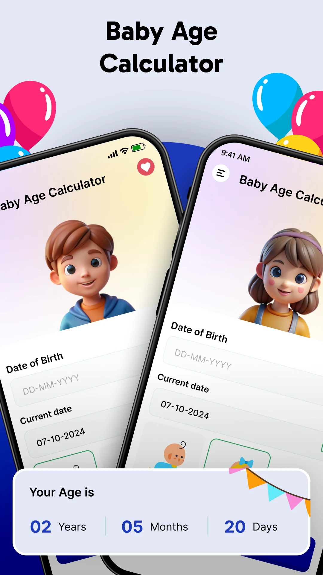 Age Calculator - Date of Birth screenshot